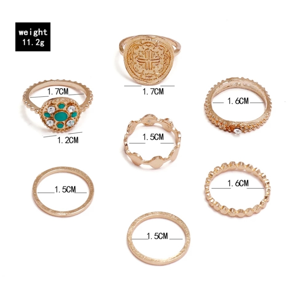 ๐โจ Aztec Ring Set - Picture 6 of 6